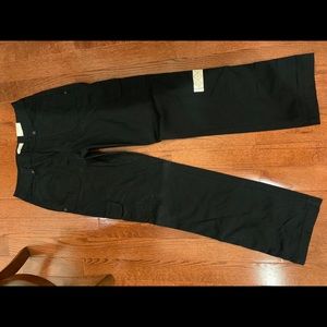 Classic fit black pants